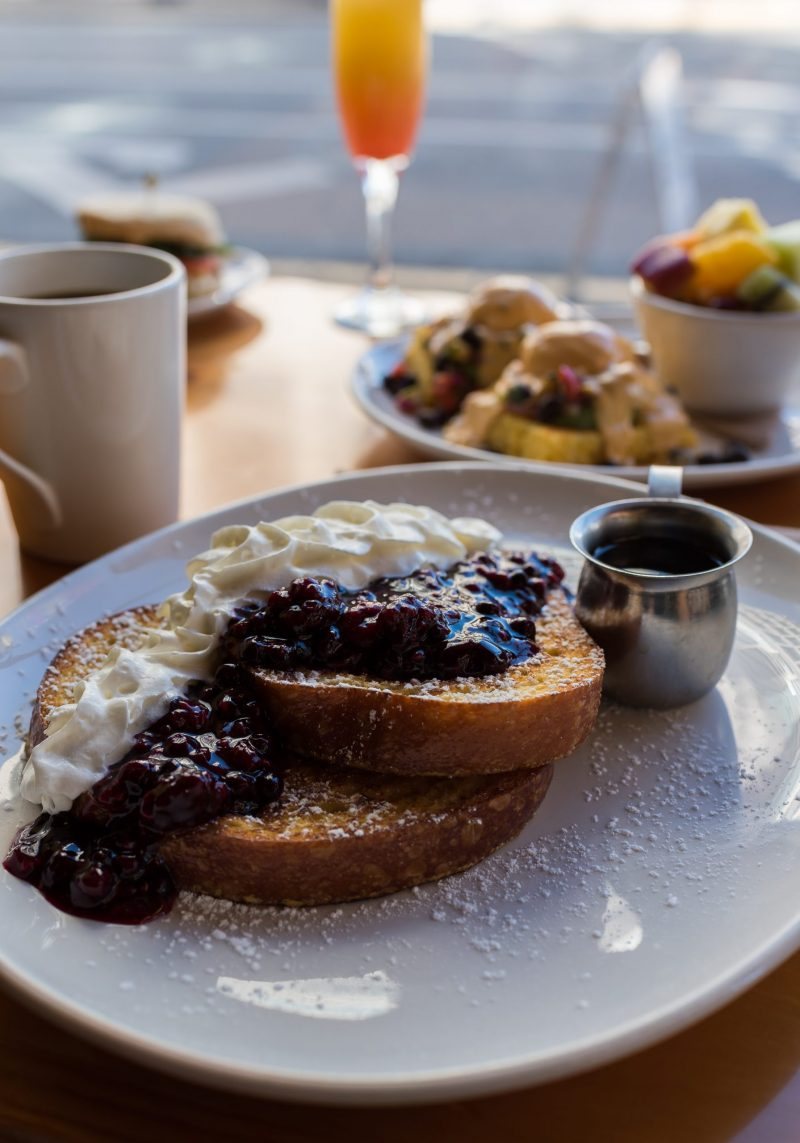 Berry lemon French toast